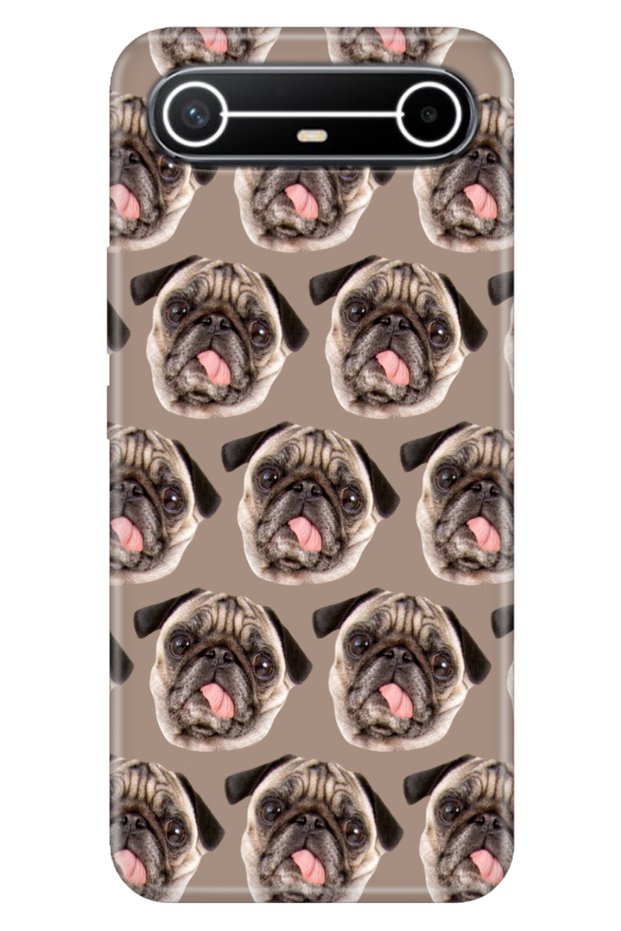 Case for Spark Slim 5g Km9 Case Decorative Silicone Printed Cover Pug Pug Dog