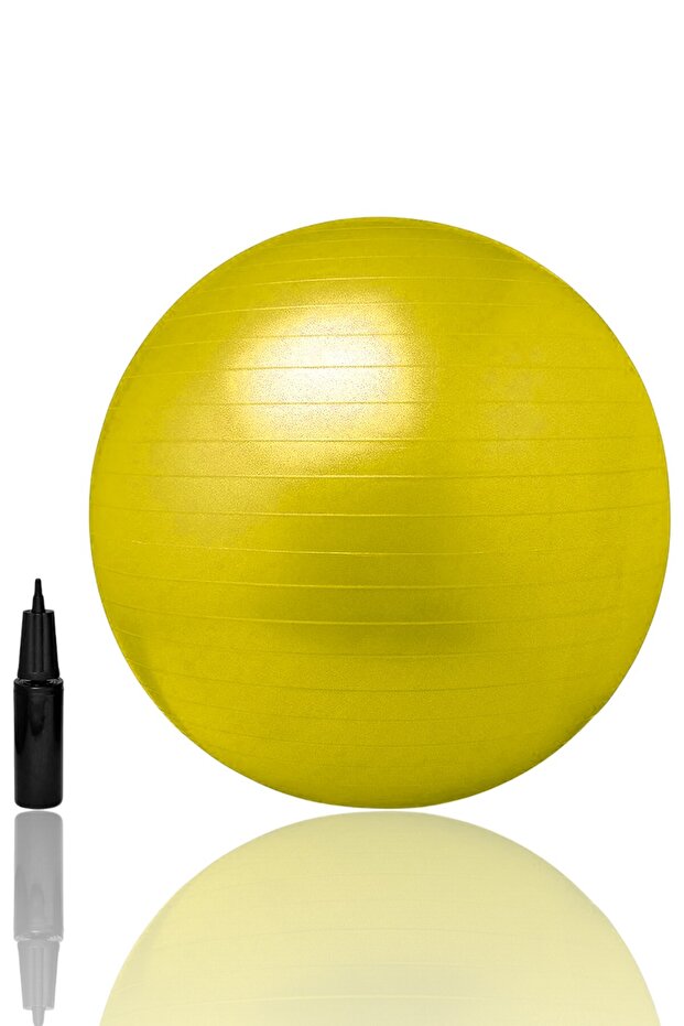 Pilates Ball 65 cm Pilates Ball Inflation Pump 8 Color Options