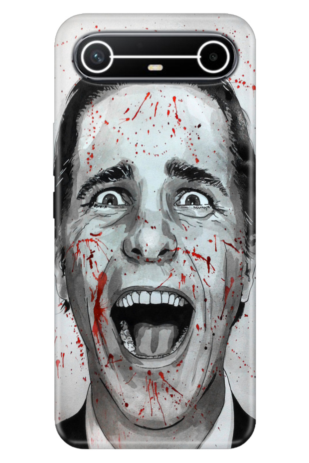 Spark Slim 5g Km9 Case Decorative Silicone Printed Cover American Psycho