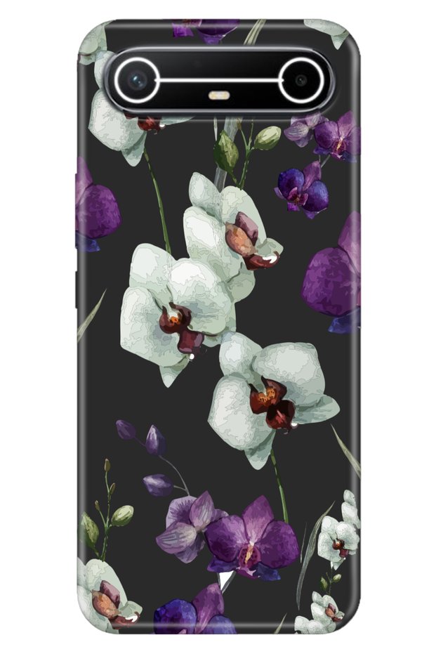 Spark Slim 5g Km9 Case Art Silicone Printed Tpu Orchid Flower