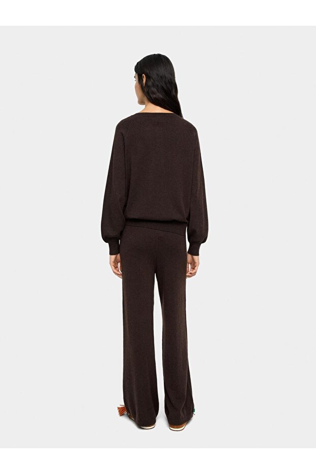 Düğmeli Örme Kazak - 4