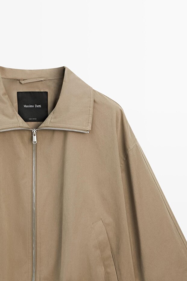 Pamuklu bomber ceket - 6