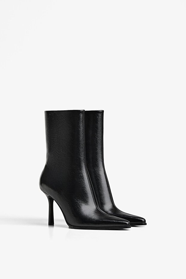 Kabartmalı topuklu bot - 3