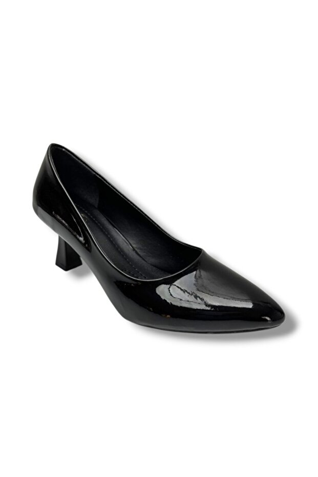 C-Shoes 349-26 Patent Leather Medium Heel Women's Stiletto