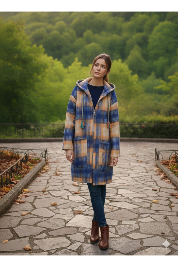 kapüşonlu oduncu kap - 2