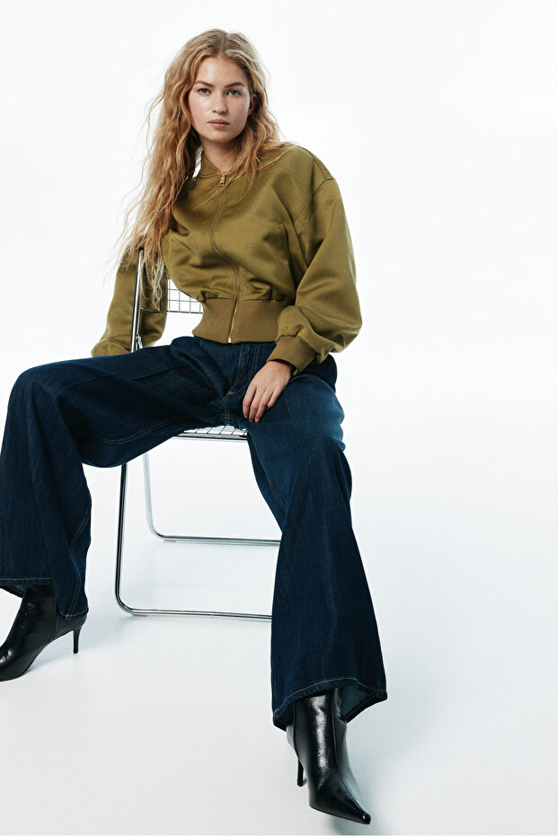 Loose Fit Wide Regular Jeans - 3