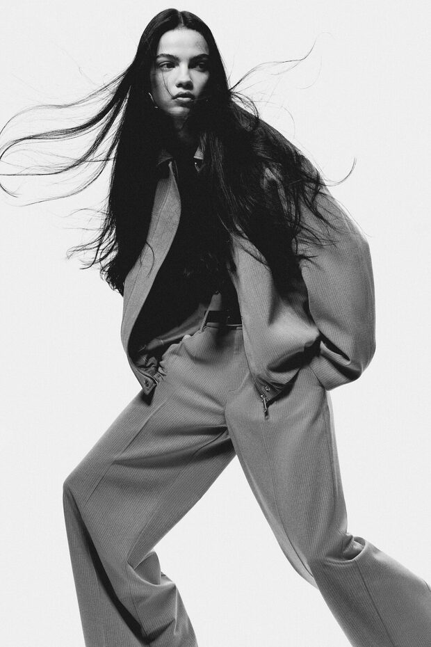 Geniş Şık Pantolon - 1