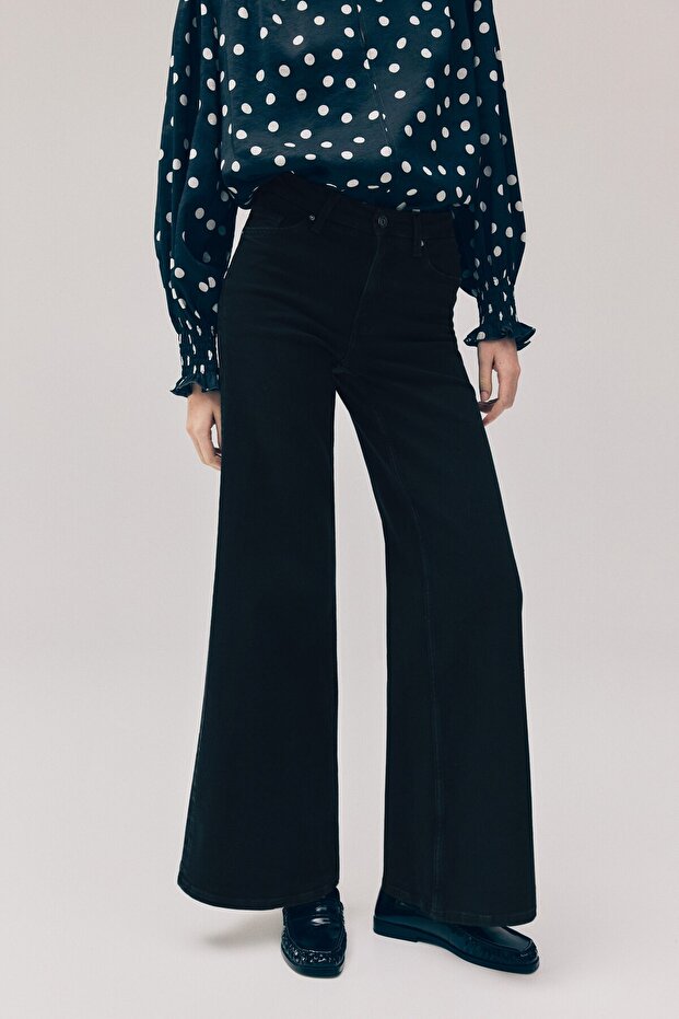 Wide High Jeans - 2