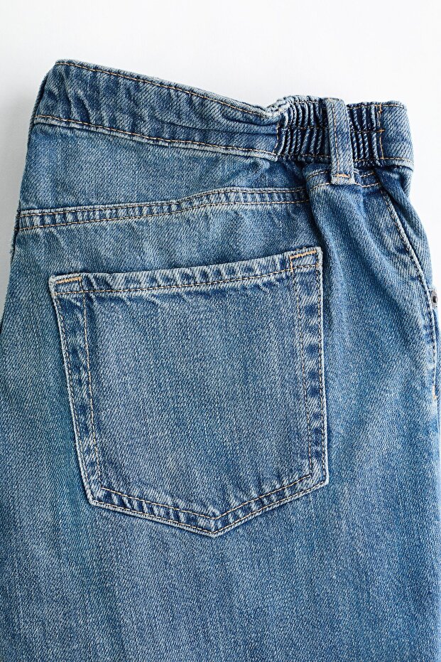 MAMA Wide Low Jeans - 2