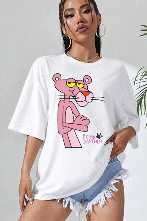 Pink Panther Printed Unisex T-Shirt