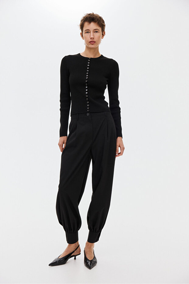 Balon Paçalı Pantolon - 3