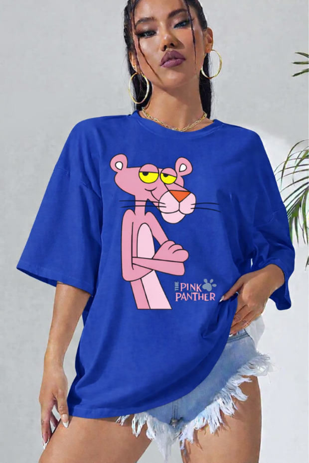 Pink Panther Printed Unisex T-Shirt