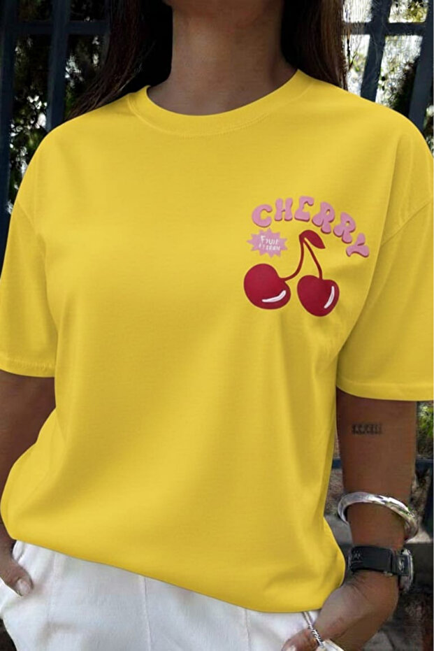 Cherry Printed Unisex T-Shirt