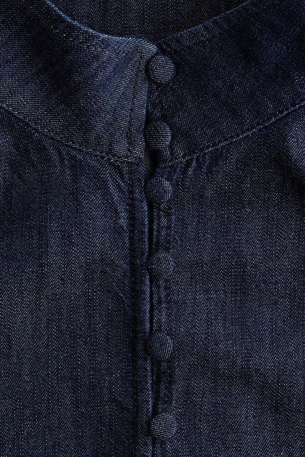 Pamuklu Kot Bluz - 5