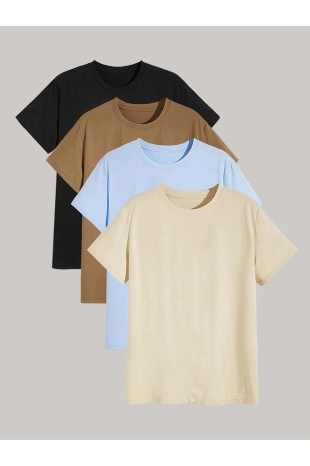 4-Piece Unisex Oversize T-shirt