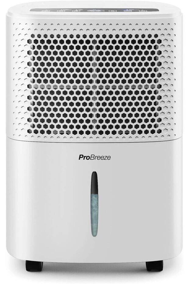 12L/Day Dehumidifier with Digital Humidity Display