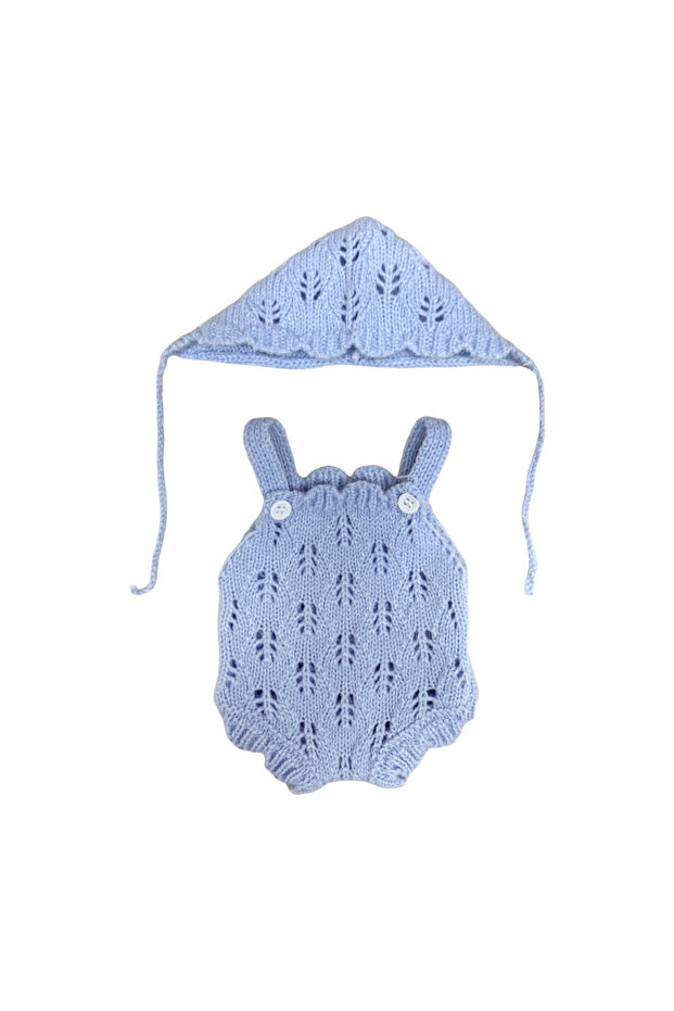 Blue 5 Styles for 10-13inch Dolls Exquisite Cute Handmade Reborn Doll Clothes Soft Breathable Fabric