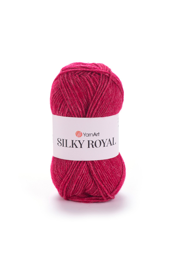 Silky Royal 65% Merino Wool 35% Silk Rayon – 50 g 140 m Fine Luxury Knitting Yarn-1 Pcs-433