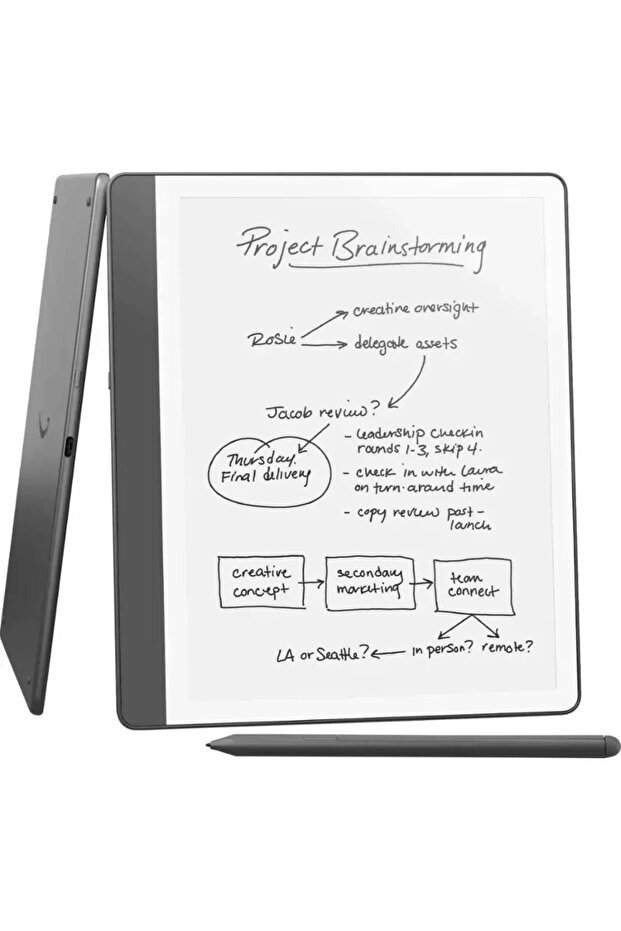 Kindle Scribe eBook Reader, 2024, 10.2" Paperwhite 300 PPI Display, 1st Gen, 64GB Storage, AI