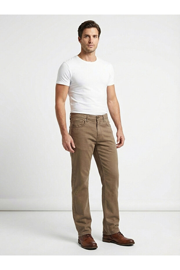 Tj Men's Comfortable Fit Summer Linen-1693
