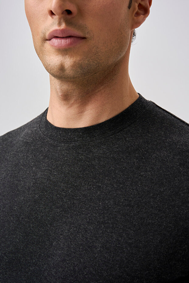 Studio Erkek Bisiklet Yaka Triko Sıyah - 4