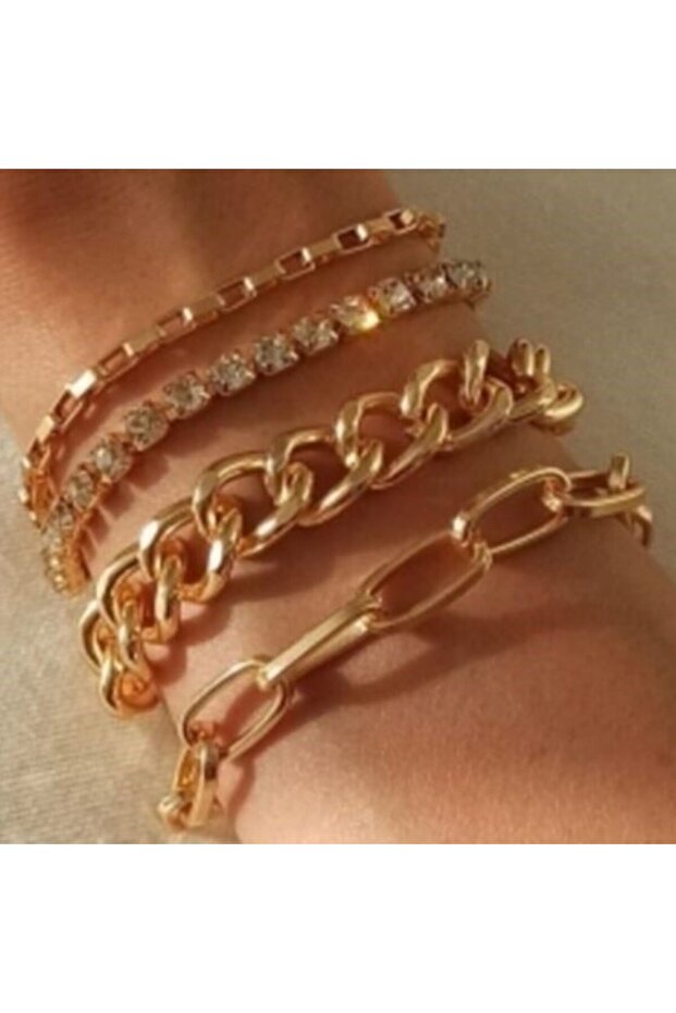 سوار مزيج الحجر الرباعي - 1