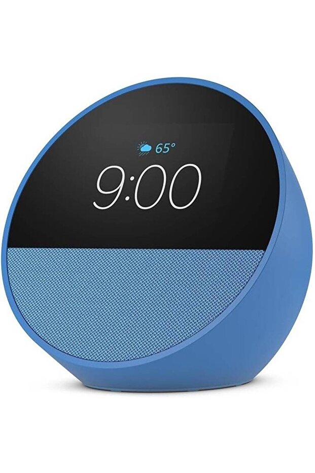 Echo Spot, Smart Alarm Clock with Vibrant Sound + Alexa