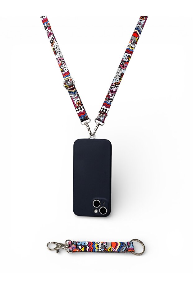 Astro Phone Strap Phone Neck Lanyard / Compatible with All Phones and Keychain