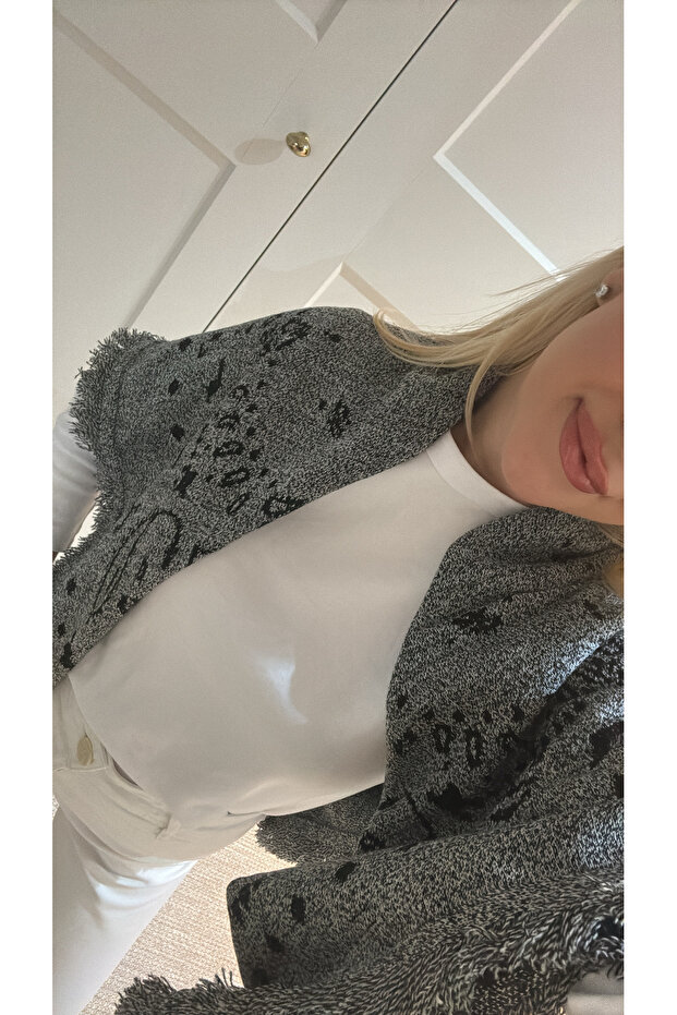 DESENLİ TRİKO ŞAL - 5