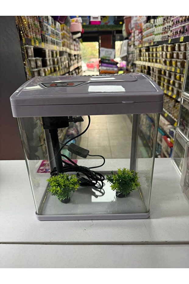 BEYAZ MİNİ İTHAL AKVARYUM - 2