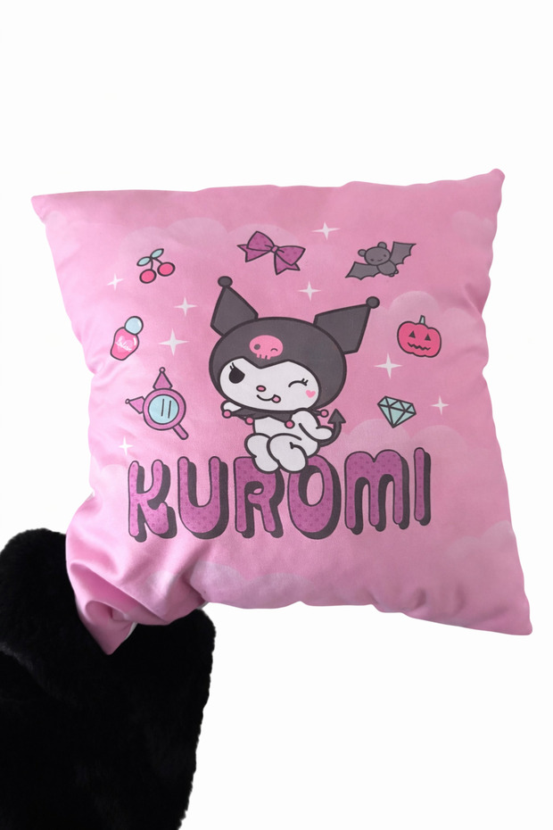 وسادة مزخرفة بنمط كورومي - 1