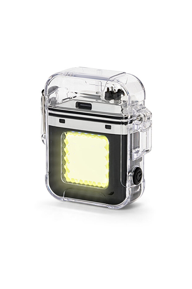 Elektrikli USB Çakmak, Gümüş - 3