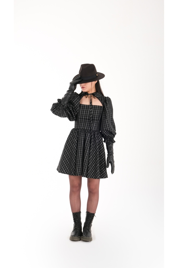 EKOSE BEBE YAKA ELBİSE - 1