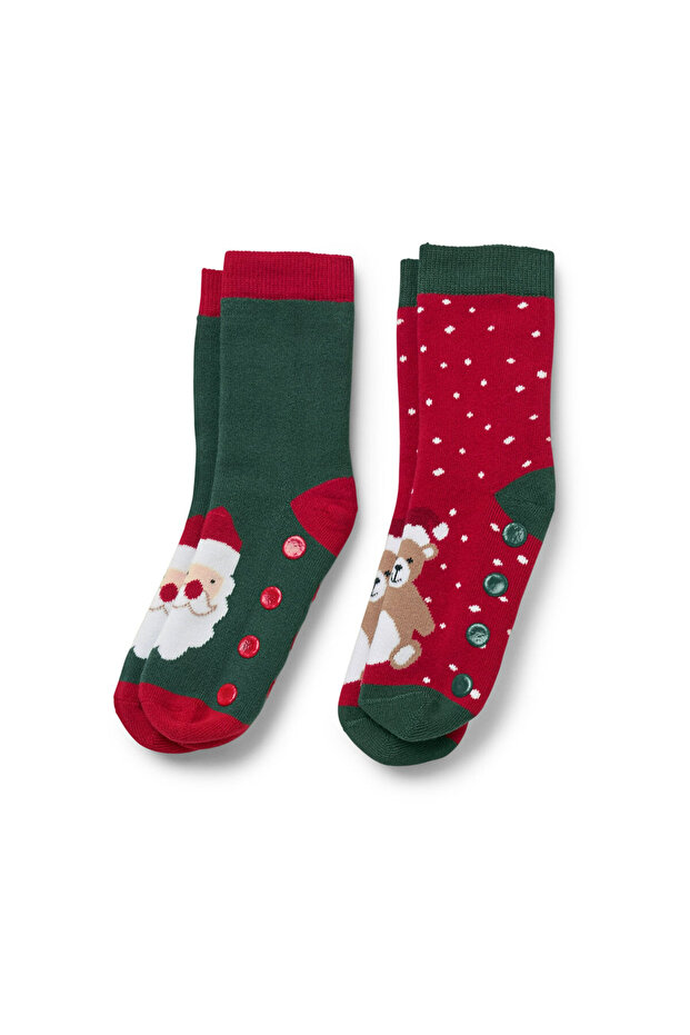 Çocuk Çorap, Kaydırmaz, 2li - 2