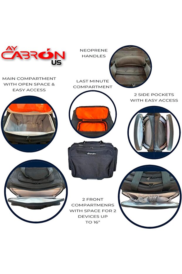 ™ Pilot Crew Flight Deck Suitcase - 3