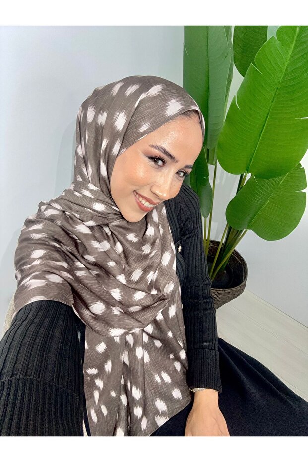 شال قطني ناعم بنمط سيلان