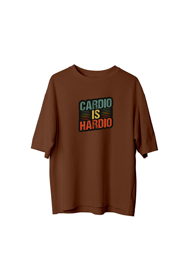 Cardio Is Hardio - Oversized T-Shirt