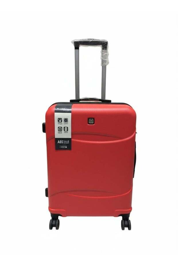 Orleans Small Trolley Bag €“ Coral €“ Abs Hard Shell 4-Wheel Lightweight Travel Su
