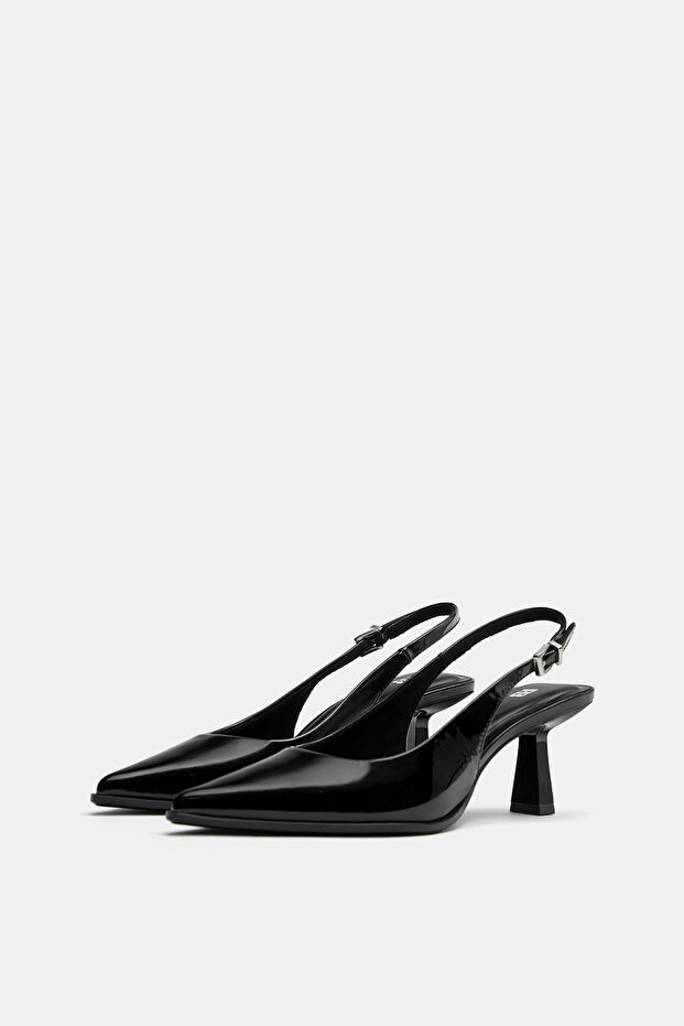 Vinil topuklu ayakkabı - 4