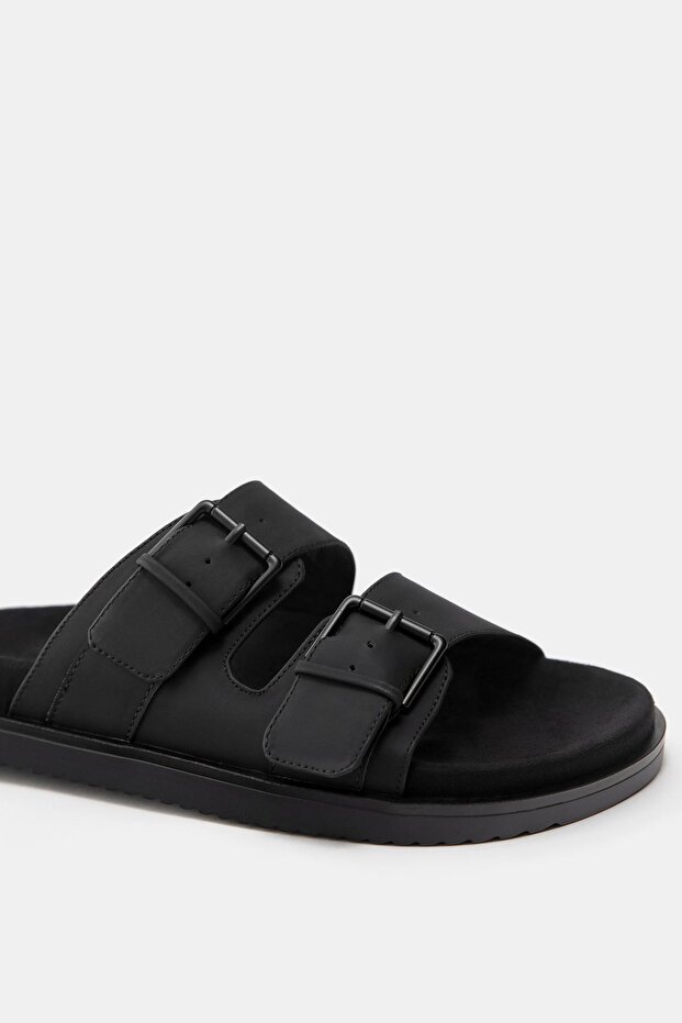 Tokalı bantlı sandalet - 1