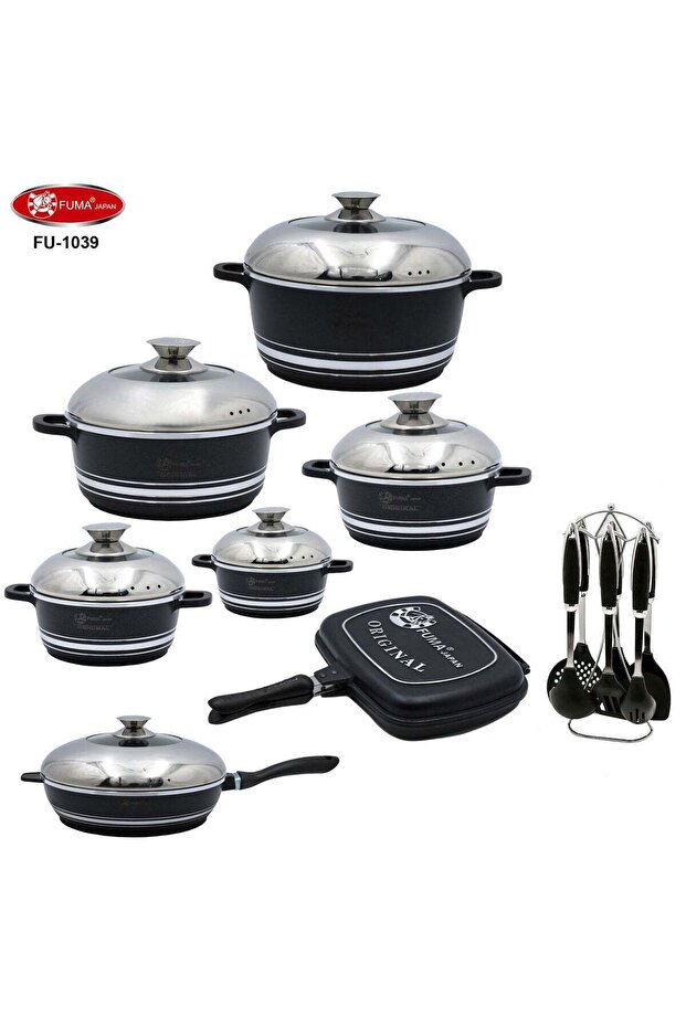 JAPAN 21 PCS COOKWARE SET