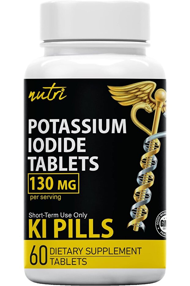 Potassium Iodide Tablets 130 mg - (60 Tablets)