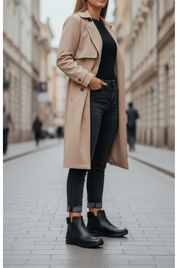 KADIN HAKİKİ DERİ BOT - 6