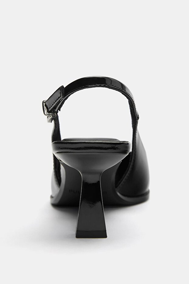 Vinil topuklu ayakkabı - 5