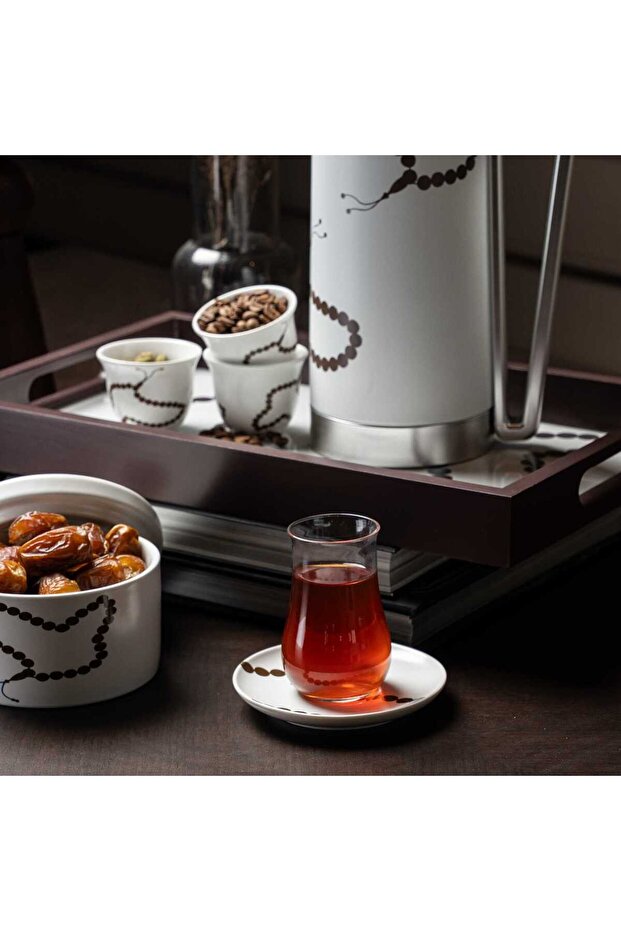 Brown Beads Serving Tray - 6