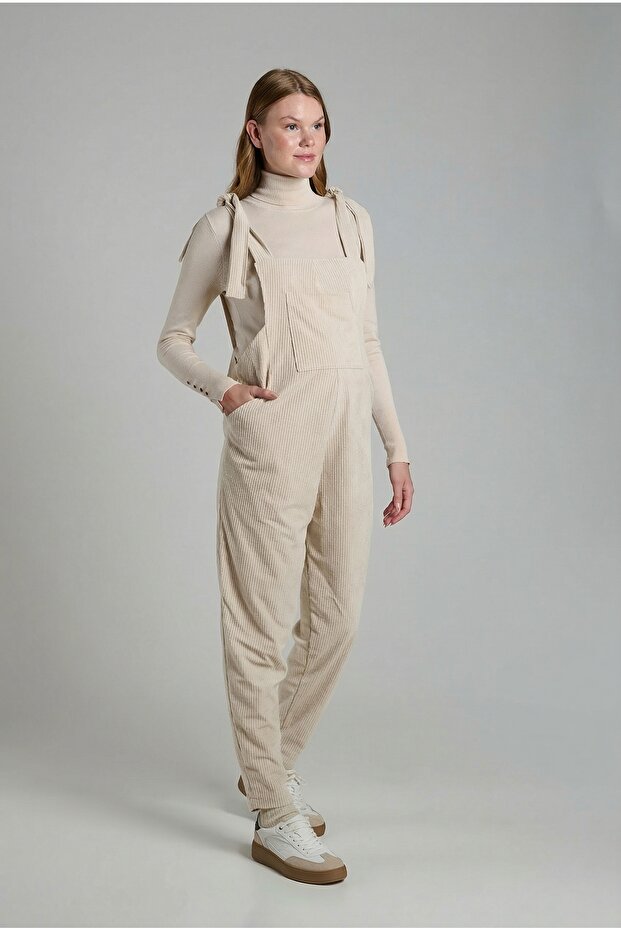Mes405 Ekrui Velvet Maternity Salopet – Stylish and Comfortable