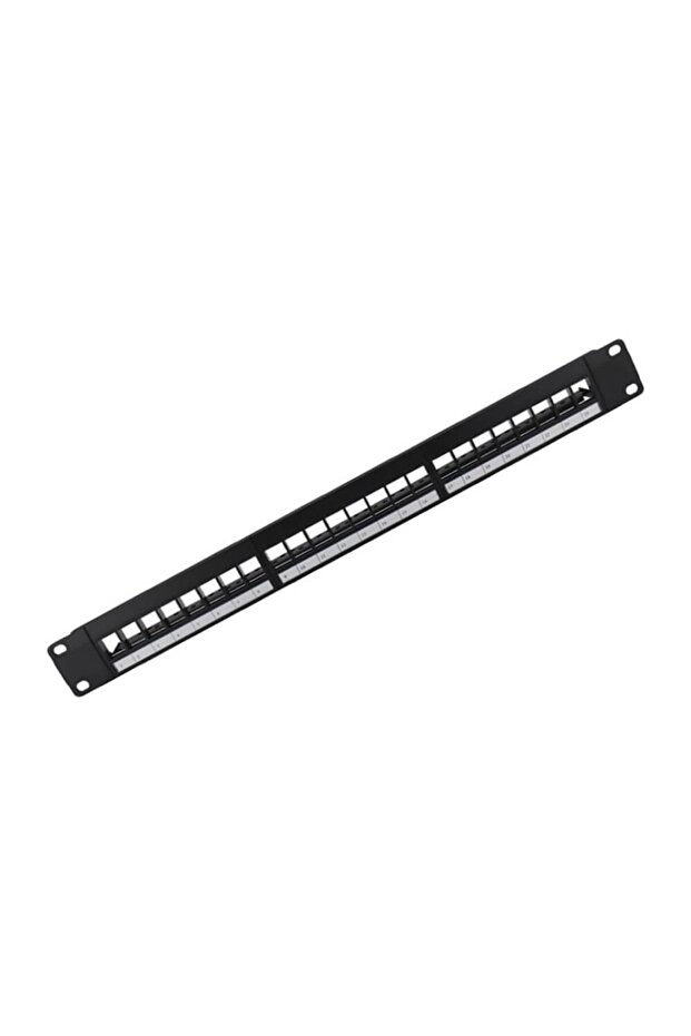 24 Port Cat5e Cat6 Patch Panel Boş - 4