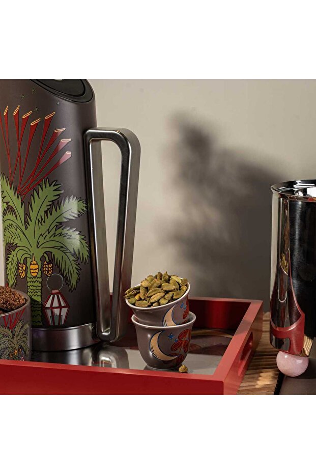 Dates Pattern Coffee Cups - 7