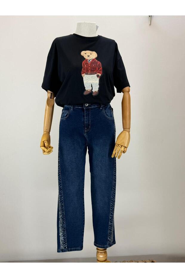 Side Stripe Stone Pants