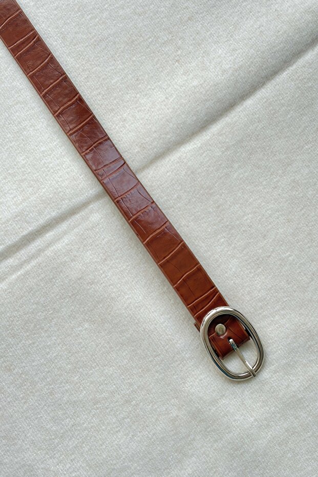 Dakota Silver Buckle Women's Belt